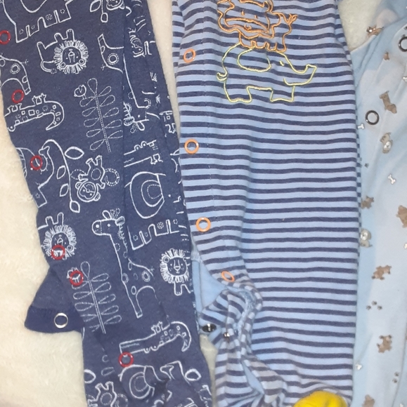 Nwot bundle of baby boy long sleeve onesees 3/15🖤 - Picture 2 of 6